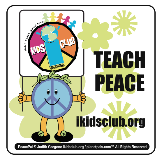 Teach Peace with Sctivities from Ikidsclub.org