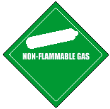 non-flammable gas