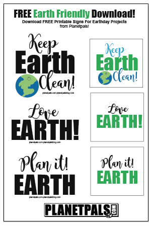 Free Download Earth Earthday Signs For Everyday