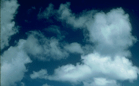 Cumulus Clouds are big and fluffy