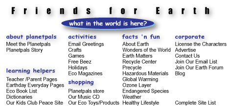 complete site map planetpals licensed characters