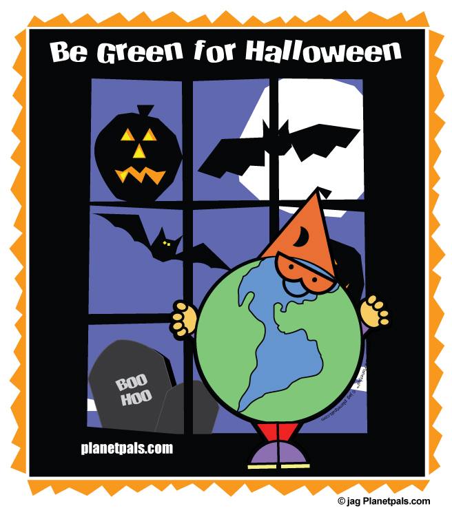 green halloween journal of ideas