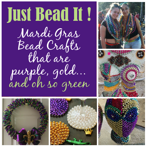 recycle mardi gras beads