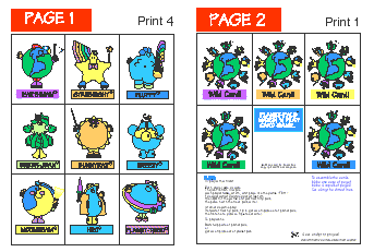 Free Printable Free Earthday Activity Planetpals Activity Kids Card Game Free Cards Free Download