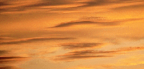 Stratus Clouds Look Like a Blanket