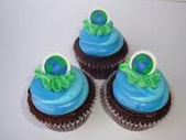 earthday cupcakes