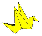 peace crane origami