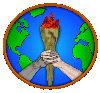 animated peace torch