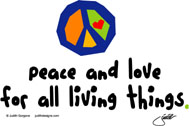 peace love world earth