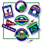 golf logos golf design