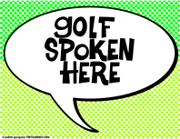 golf spoken here golf design