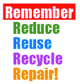 4 r's reduce reuse recycle repair