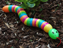 easter egg recycle craft snake