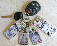 mothers day fathers day recycle craft keychain