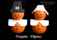 pumpkin pilgrims natural craft thanksgiving